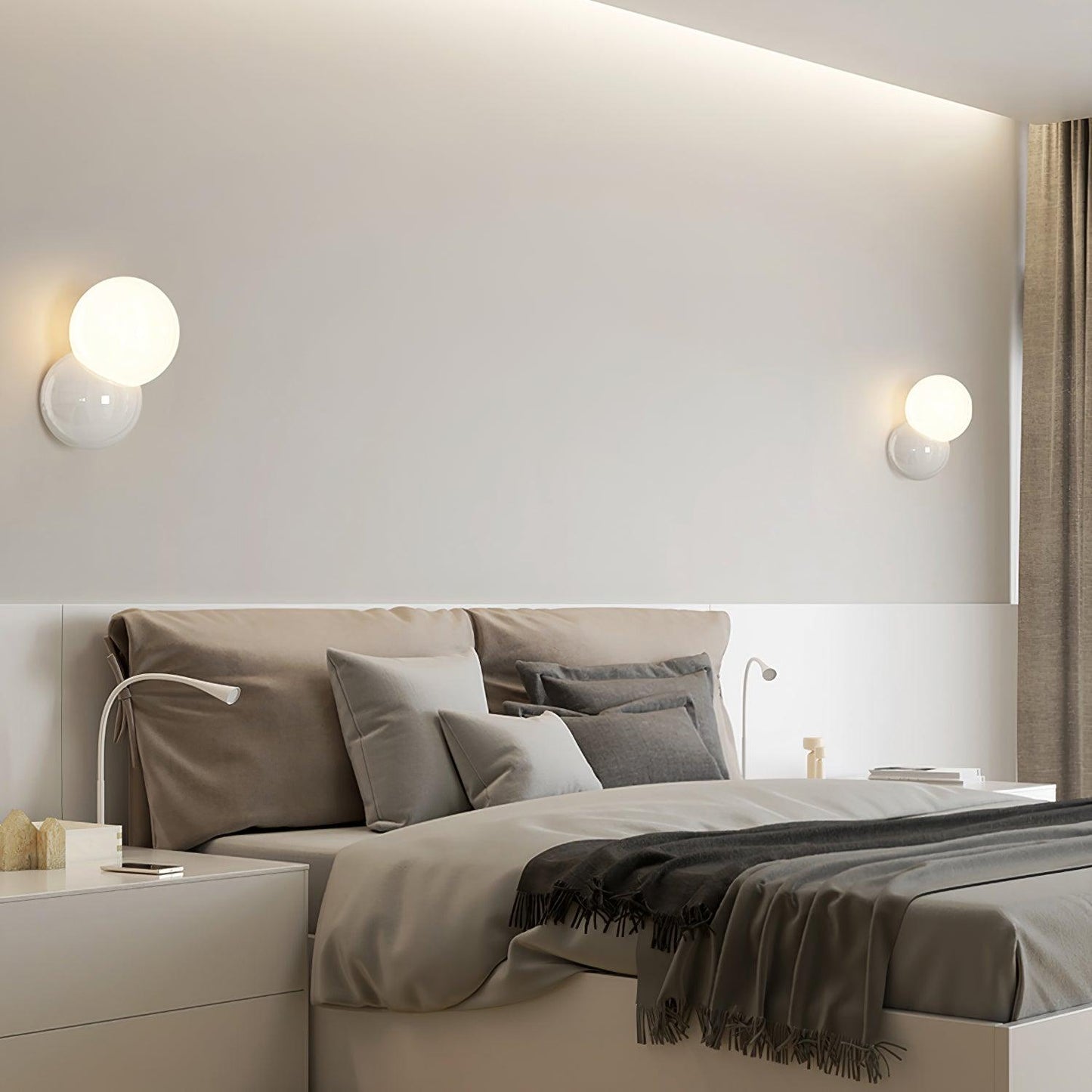 Lucien Orb Wall Lamp