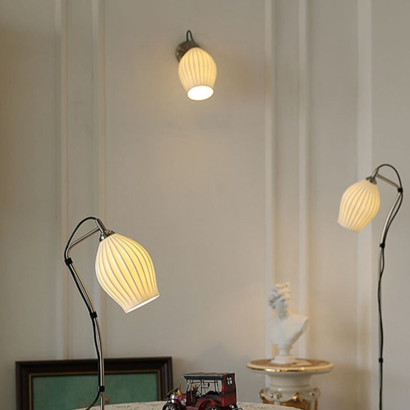 Sophie Ceramic Minimalist Wall Sconce