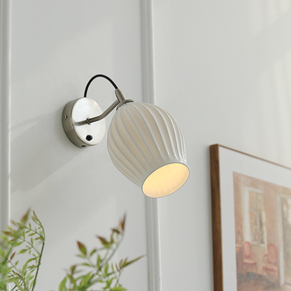 Sophie Ceramic Minimalist Wall Sconce