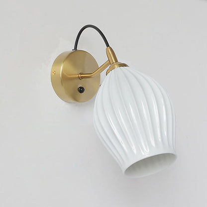 Sophie Ceramic Minimalist Wall Sconce