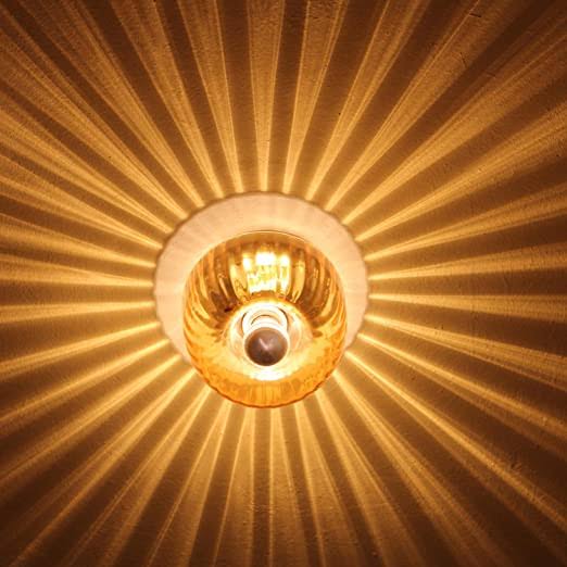 Isabelle Pharaoh Ceiling & Wall Glass Light