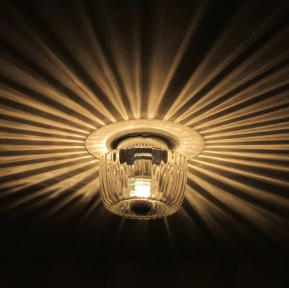 Isabelle Pharaoh Ceiling & Wall Glass Light