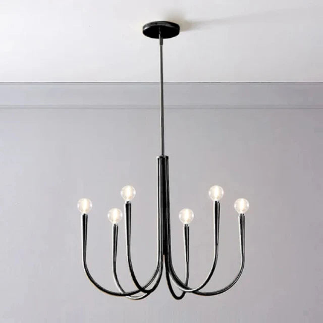Élise Pristine Metal Chandelier Light