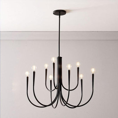 Élise Pristine Metal Chandelier Light