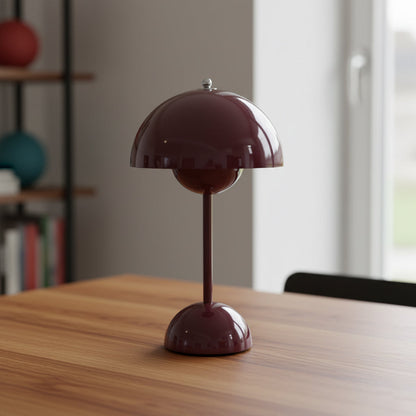 Élodie Rechargeable LED Desk Lamp with Double Sphere Design