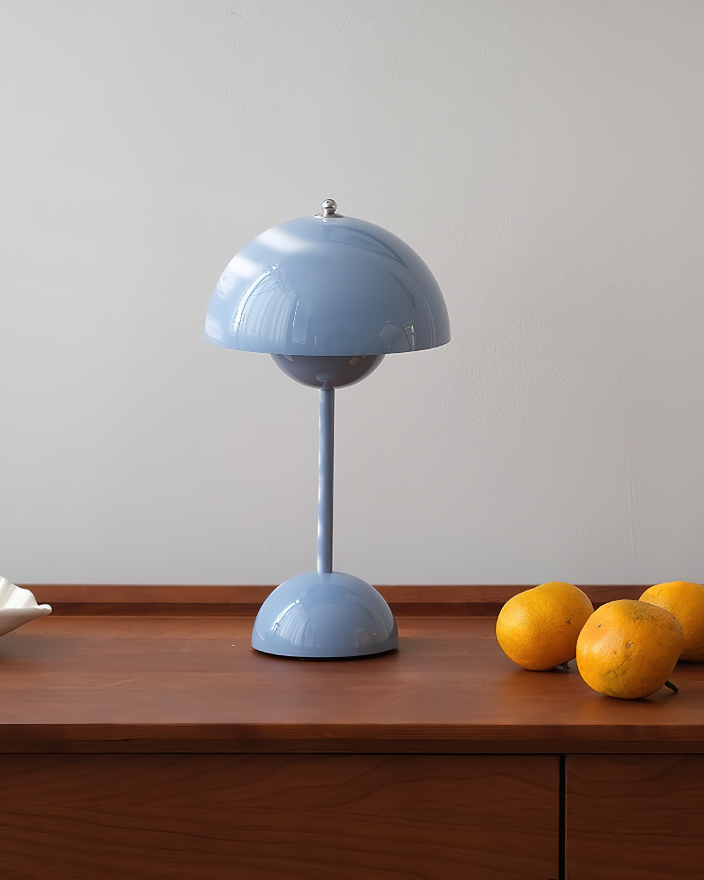 Élodie Rechargeable LED Desk Lamp with Double Sphere Design