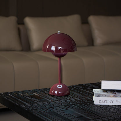 Élodie Rechargeable LED Desk Lamp with Double Sphere Design