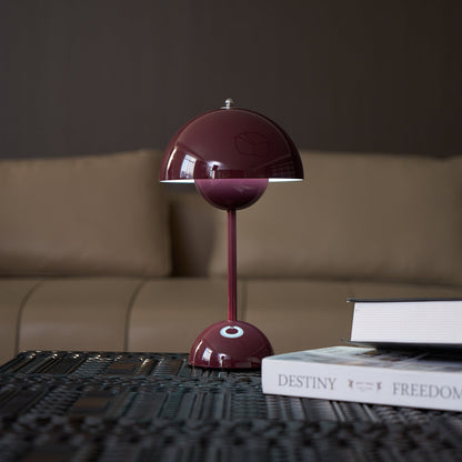 Élodie Rechargeable LED Desk Lamp with Double Sphere Design