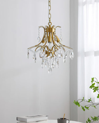 Lustre Célestine Cristal Glycine Cascade