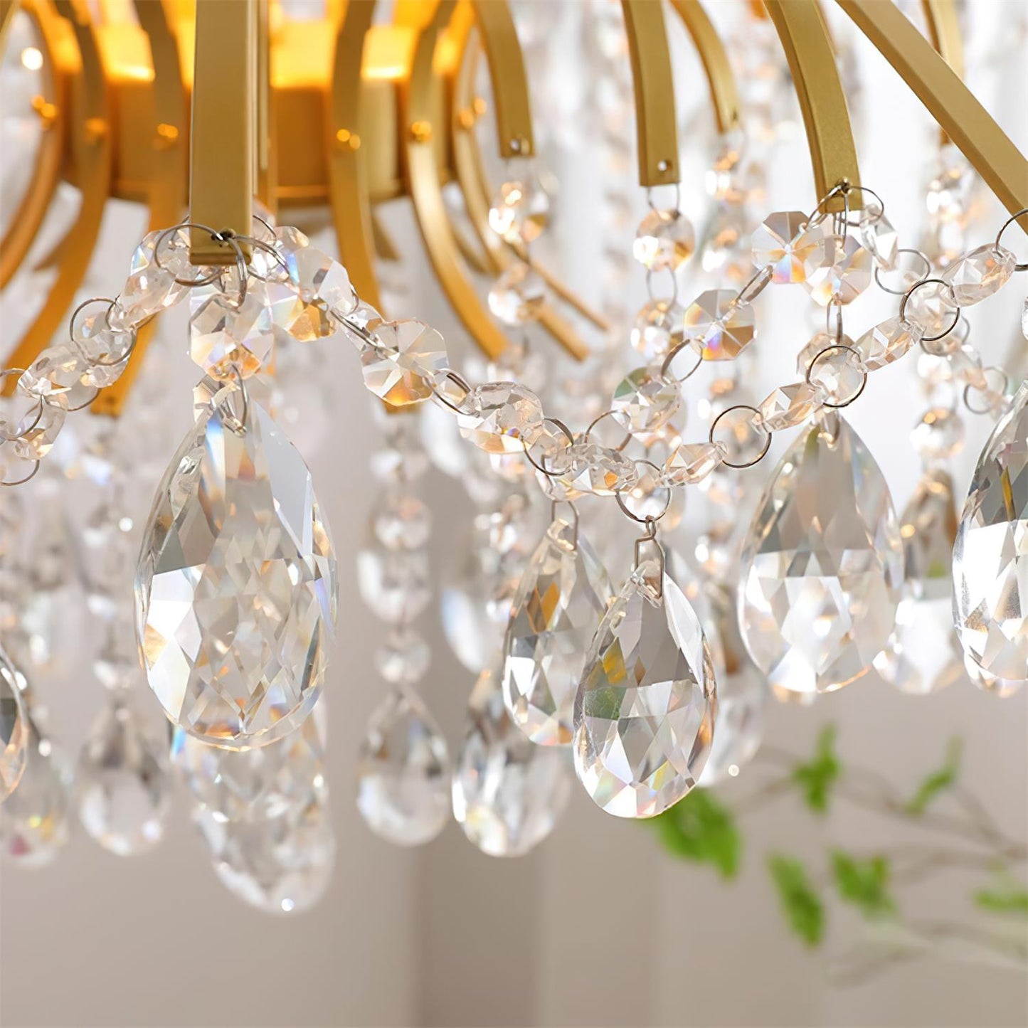 Lustre Célestine Cristal Glycine Cascade