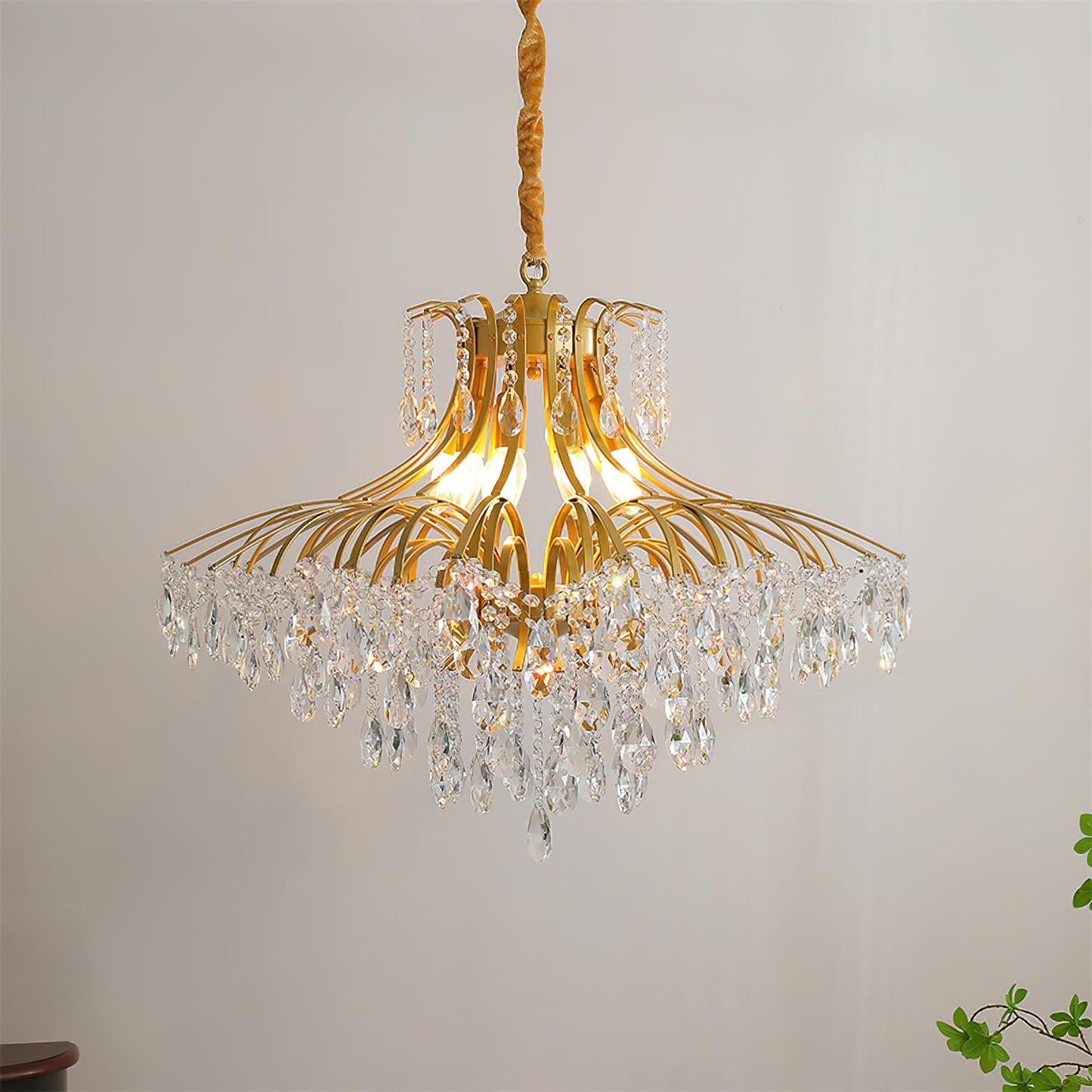 Lustre Célestine Cristal Glycine Cascade