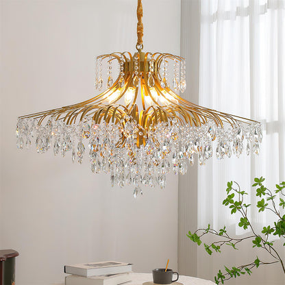 Lustre Célestine Cristal Glycine Cascade