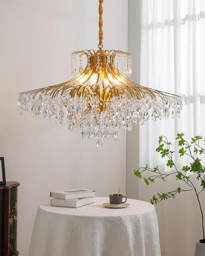 Lustre Célestine Cristal Glycine Cascade