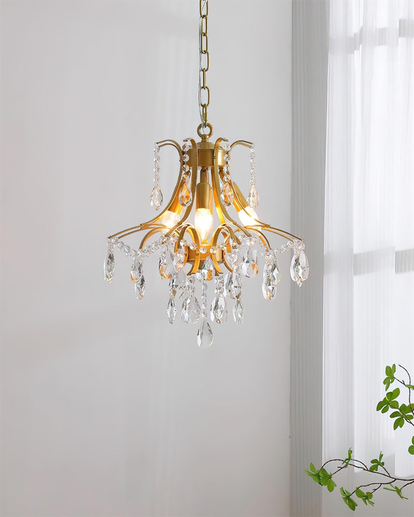 Lustre Célestine Cristal Glycine Cascade