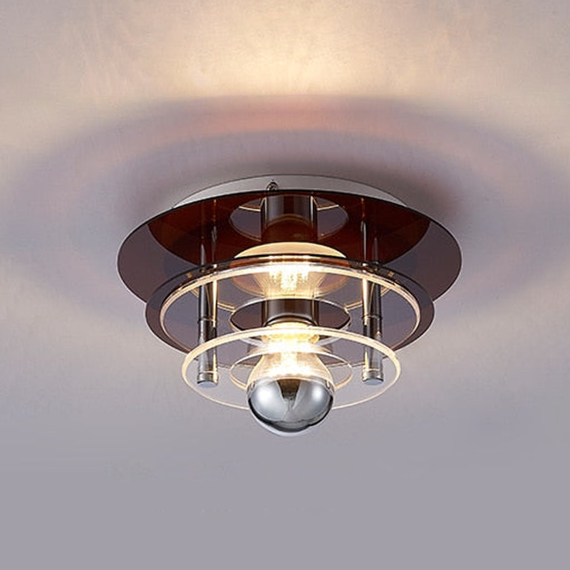 Plafonnier LED acrylique ÉLise Retro Color Layers