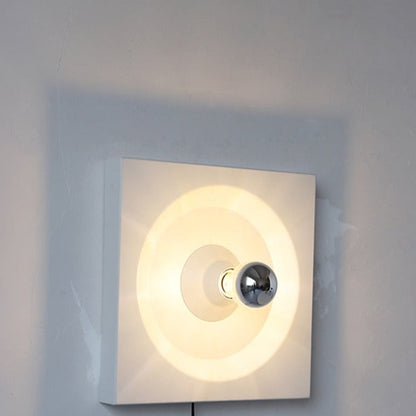 Applique Murale LED Camille Rétro Carrée "Space Age"