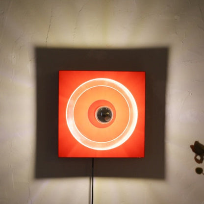 Applique Murale LED Camille Rétro Carrée "Space Age"