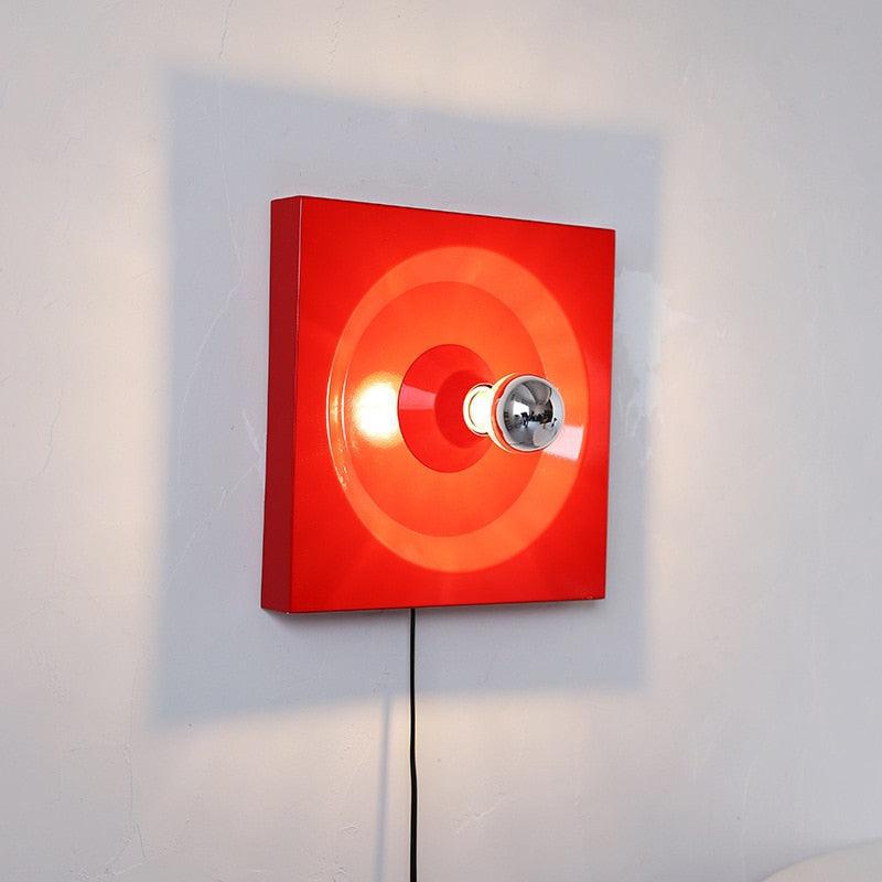 Applique Murale LED Camille Rétro Carrée "Space Age"