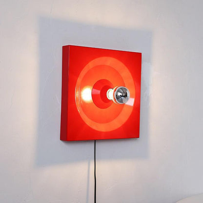 Applique Murale LED Camille Rétro Carrée "Space Age"