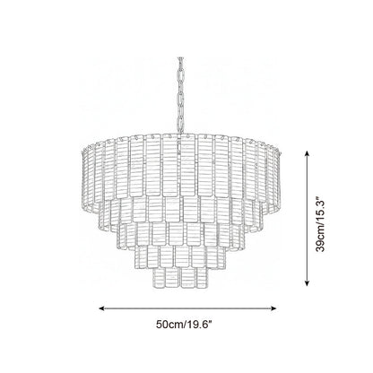 Rosewater Steps Chandelier
