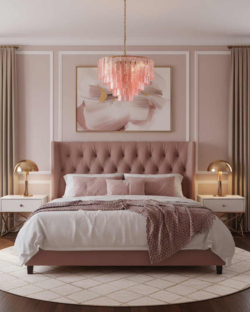 Rosewater Steps Chandelier