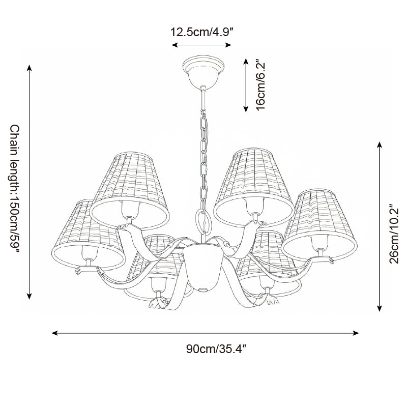 Sabine Rosvyn Chandelier