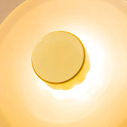 Amélie Round Nebulae Wall Light Glass and Metal LED Lighting