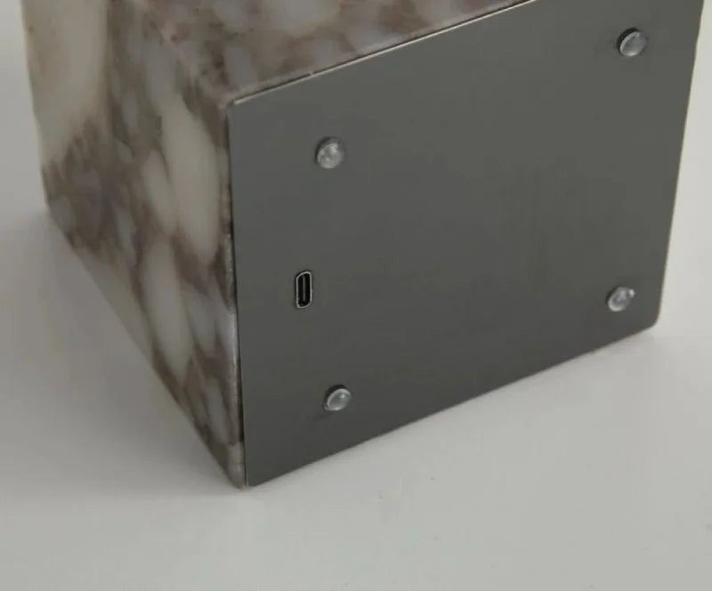 Sophie Luma Marble LED Glow Cube Lamp