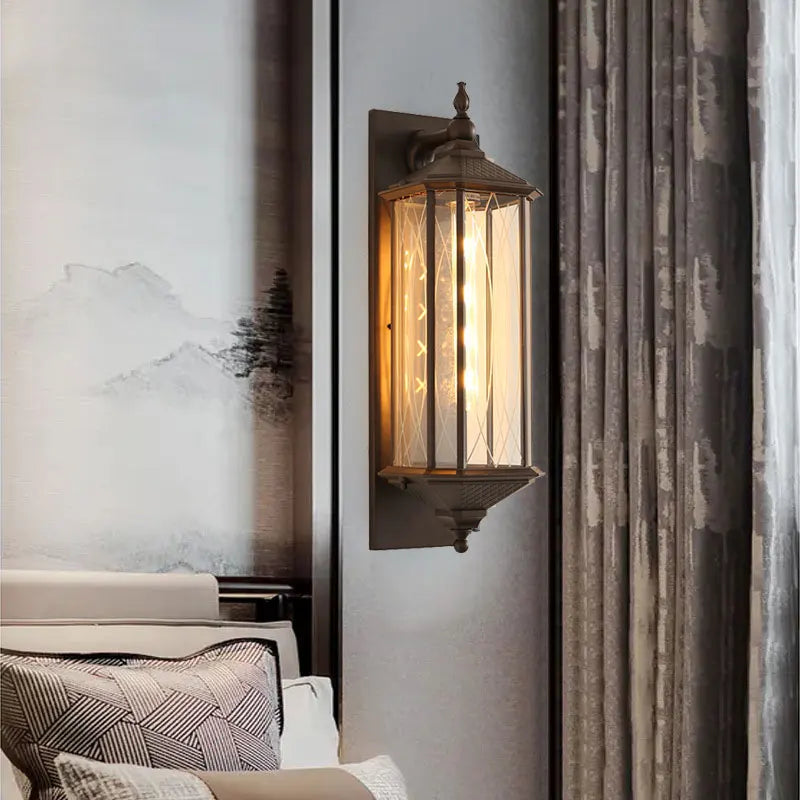 Amandine Outdoor Waterproof Wall Lamp Retro Garden Light