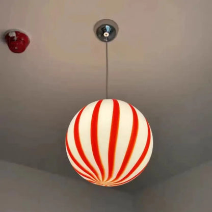 Élise Modern Lollipop Glass Ball LED Pendant Kids Room Light