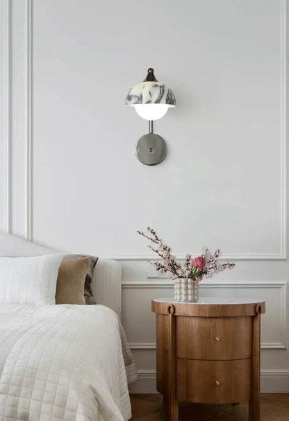 Élodie Orion Marble LED Wall Sconce