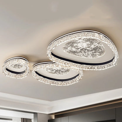 Plafonnier LED Nordique – Fixation encastrée moderne et minimaliste pour Salon et Chambre