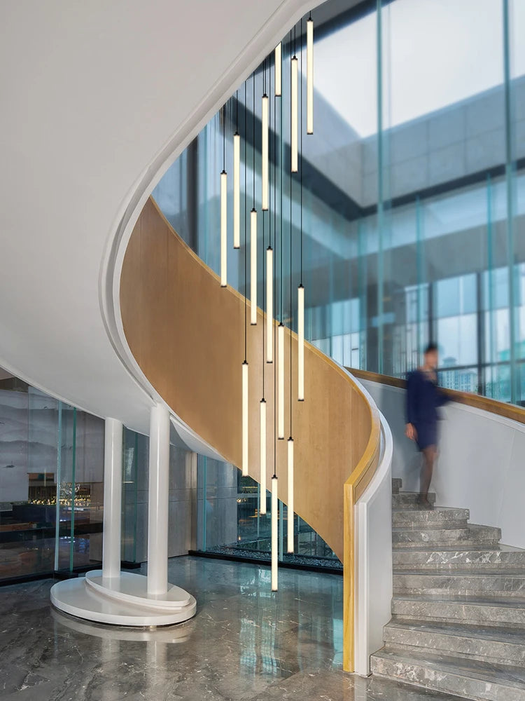 Lustre Colette Minimaliste Nordique LED pour Escalier