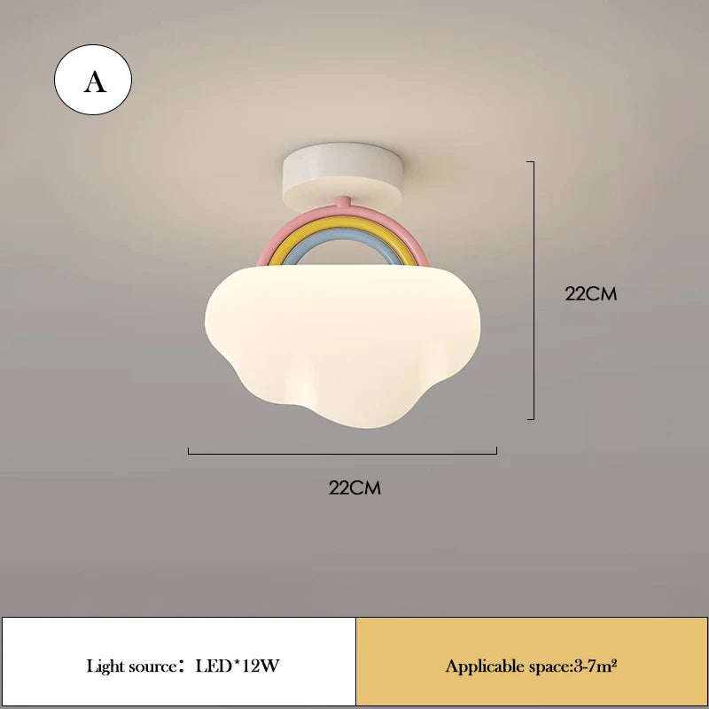 Sophie Cloud Petite Plafonnier Chambre Enfant Bébé Lumière
