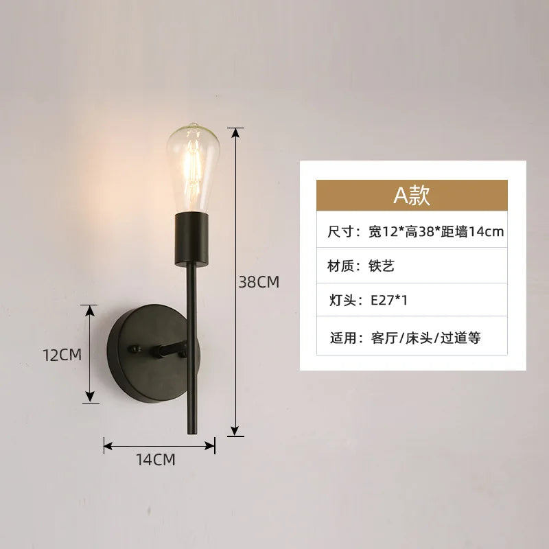 Applique murale Isabelle Double Tête Lampe Miroir Minimaliste