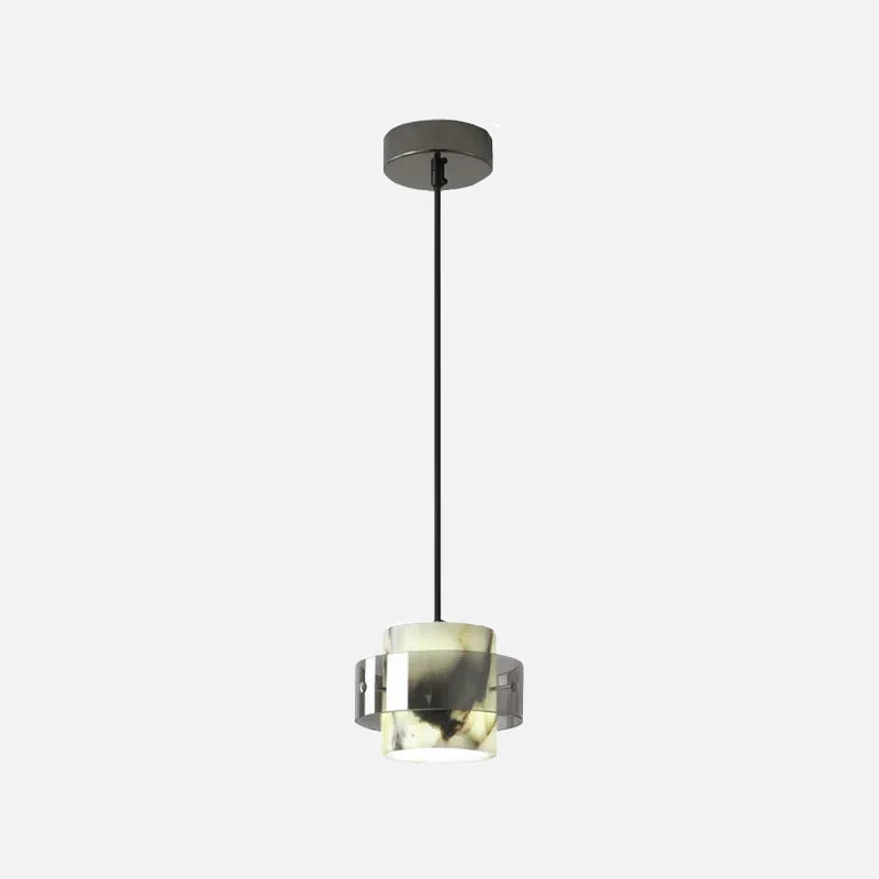 Suspension Selene Marble Halo