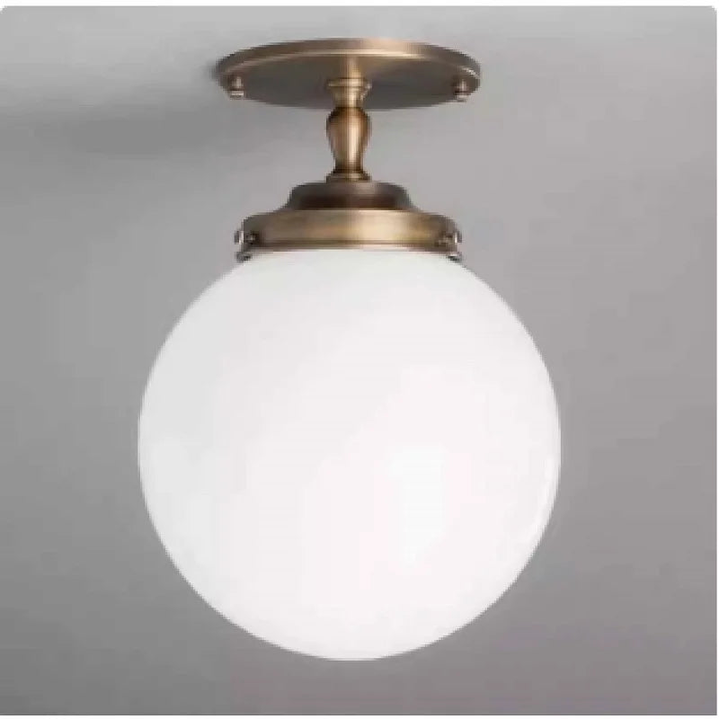 Plafonnier globe en verre minimaliste Elise