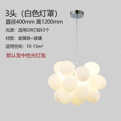 Éliane Nordic Flower Glass Iron Ceiling Light Retro Gold Fixture
