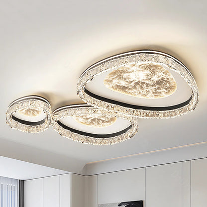 Plafonnier LED Nordique – Fixation encastrée moderne et minimaliste pour Salon et Chambre