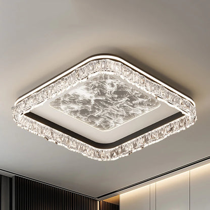 Plafonnier LED Nordique – Fixation encastrée moderne et minimaliste pour Salon et Chambre