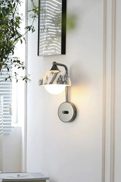 Élodie Orion Marble LED Wall Sconce