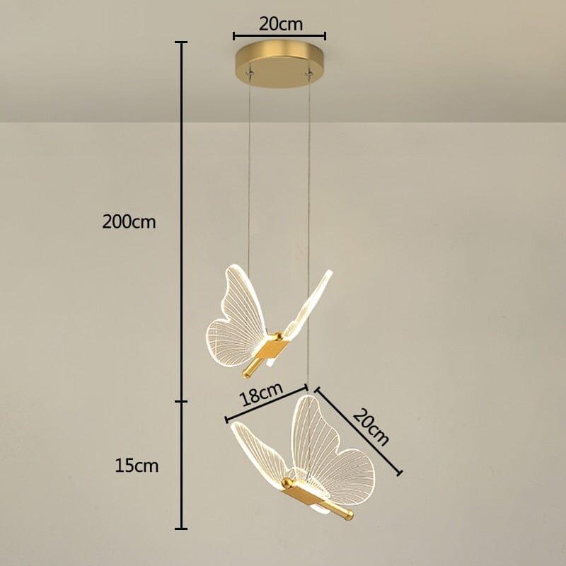 Applique murale LED Anaïs Butterfly au design moderne et décoratif
