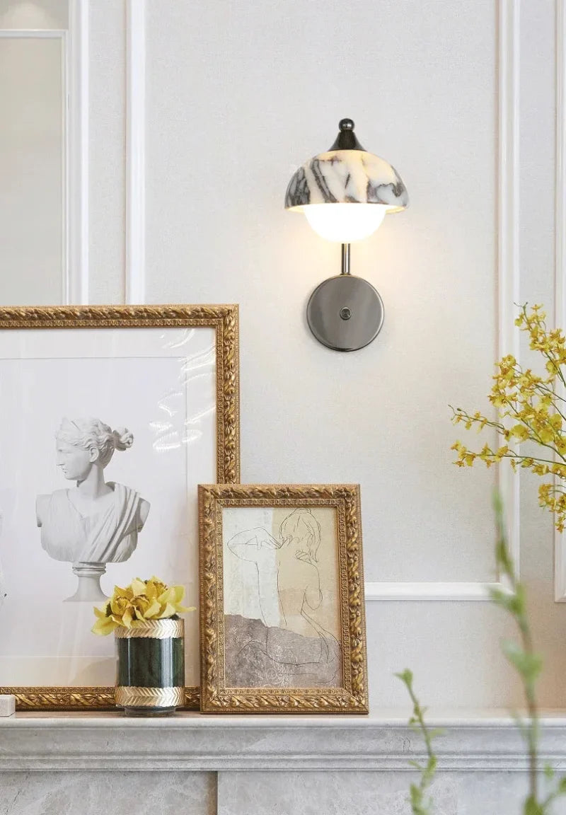 Élodie Orion Marble LED Wall Sconce