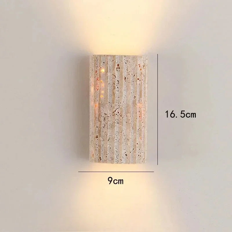 Applique murale LED Yvonne Wabi-Sabi Stone