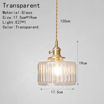 Suspension Camille Luxe Verre Noir et Or