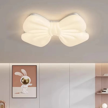 Plafonnier LED Nœud Papillon Sophie Creative Lampe Décorative pour Chambre d'Enfant