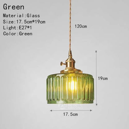 Suspension Camille Luxe Verre Noir et Or