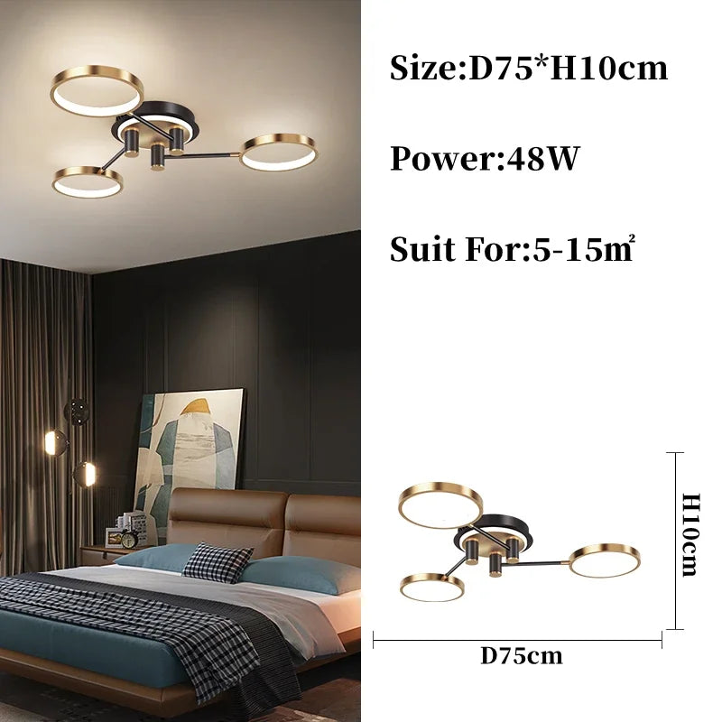Lustre Moderne Suspendu LED Valérie