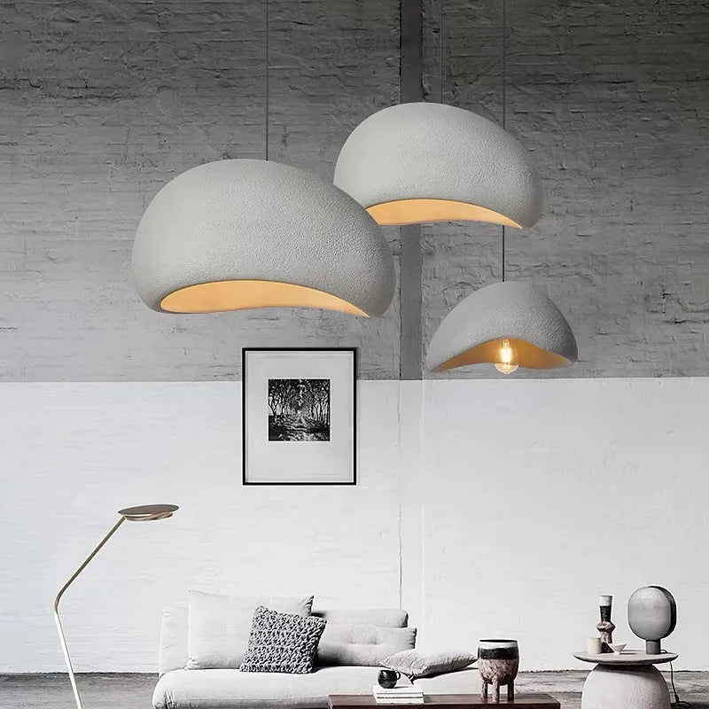 Élise Nordic Wabi Sabi LED Pendant Ceiling Chandelier Light