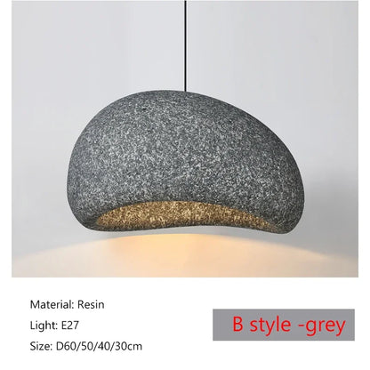 Sophie Wabi Sabi Résine Suspension Plafonnier Minimaliste